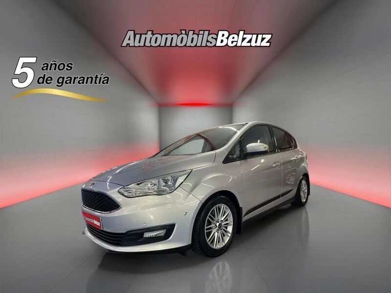 Plateado Usado 2017 Ford C-MAX Trend+ Monovolumen | 13.990 € (Un poco caro) - Imagen 1/4