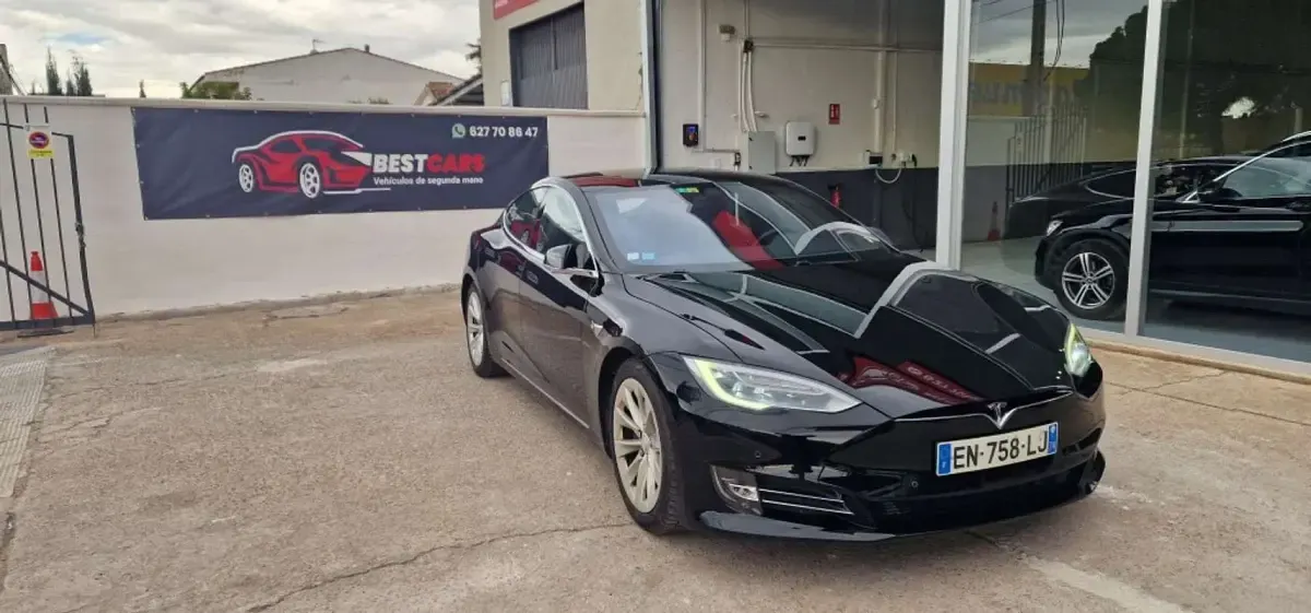 Usado Tesla Model S 244 kW (333 CV) 2017 Negro Utilitario