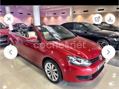 Usado VW Golf Cabriolet 140 CV (102 kW) 2013 Rojo Descapotable