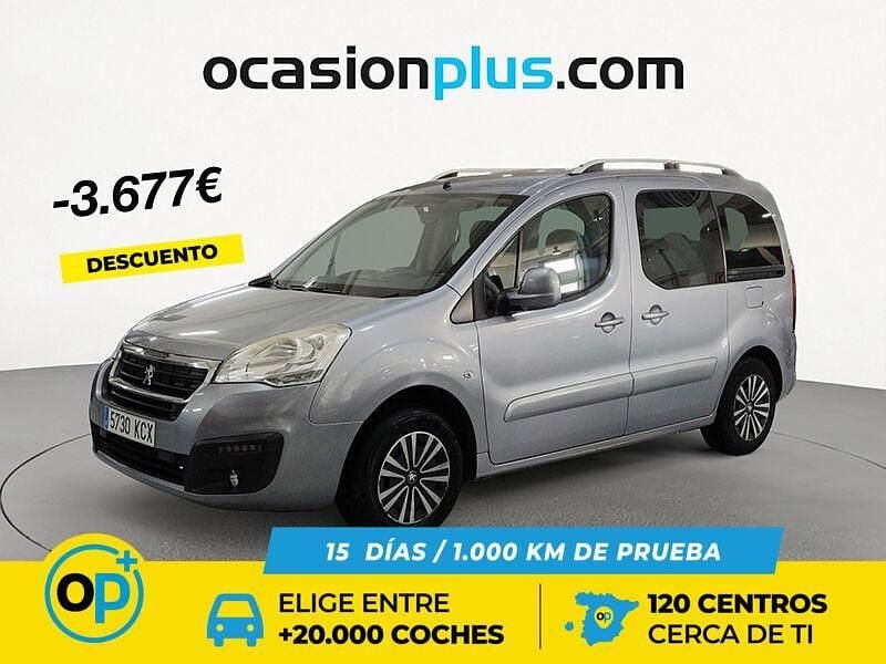 Gris Usado 2017 Peugeot Partner Active Monovolumen | 13.190 € (Precio justo) - Imagen 1/4