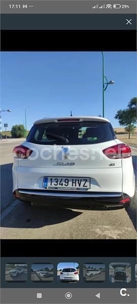 Usado Renault Clio GrandTour 90 CV (66 kW) 2014 Blanco Familiar