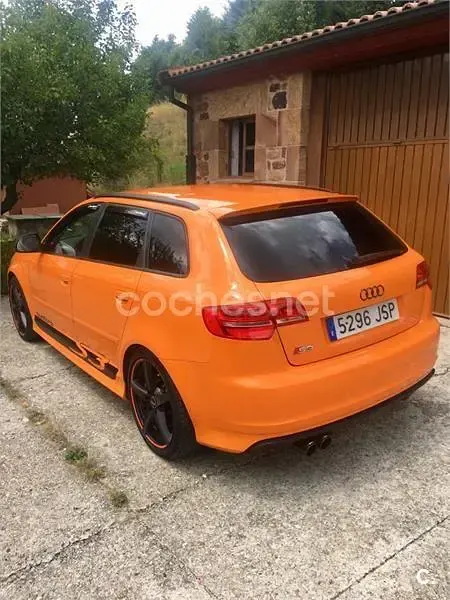 Usado Audi S3 265 CV (194 kW) 2008 Naranja Utilitario