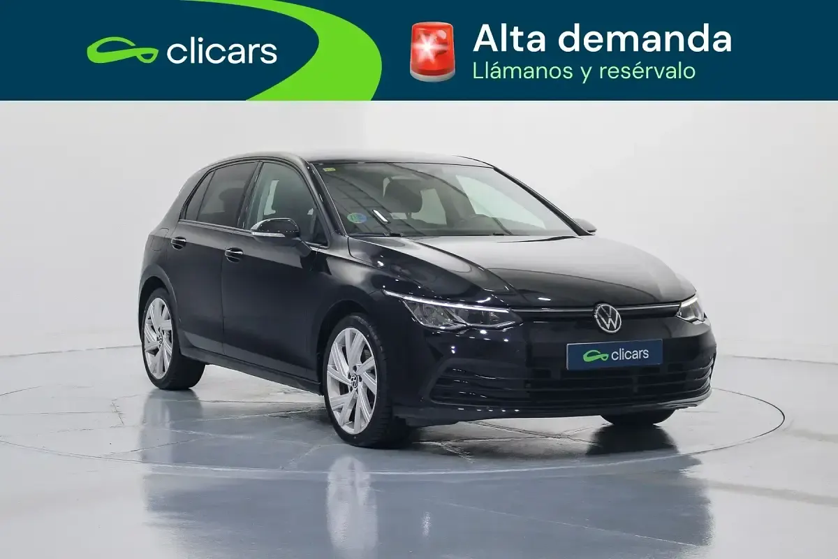 Usado VW Golf VIII Life 150 CV (110 kW) 2020 Negro Berlina