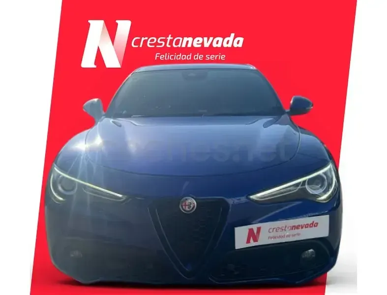Usado Alfa Romeo Stelvio Sprint 190 CV (139 kW) 2022 Azul SUV