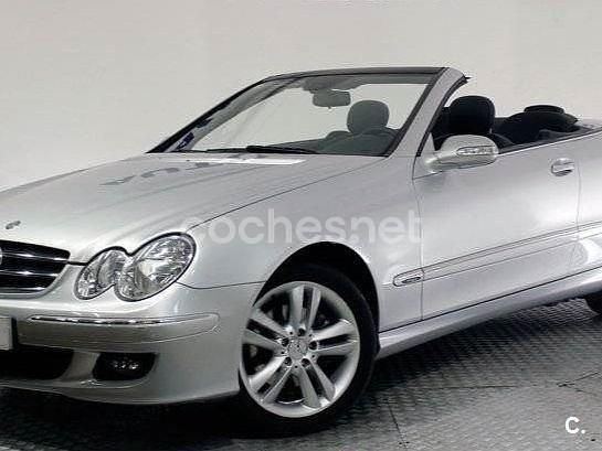 Usado Mercedes CLK200 Avantgarde 163 CV (119 kW) 2007 Negro Descapotable