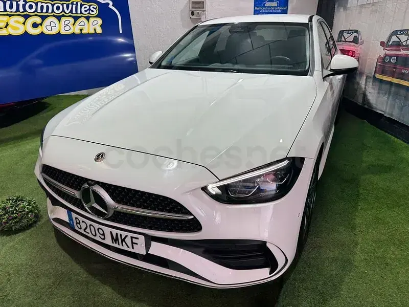 Usado Mercedes C200 163 CV (119 kW) 2023 Blanco Berlina