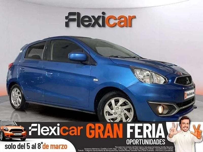 Usado Mitsubishi Space Star 80 CV (58 kW) 2018 Azul Utilitario