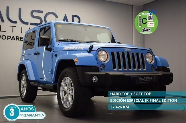 Azul Usado 2018 Jeep Wrangler SUV | 48.800 € - Imagen 1/4