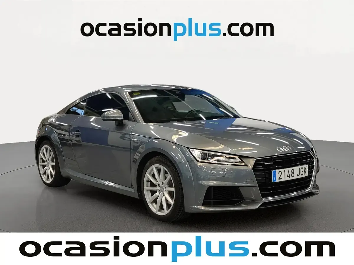 Usado Audi TT S-Line 230 CV (169 kW) 2015 Gris Coupe