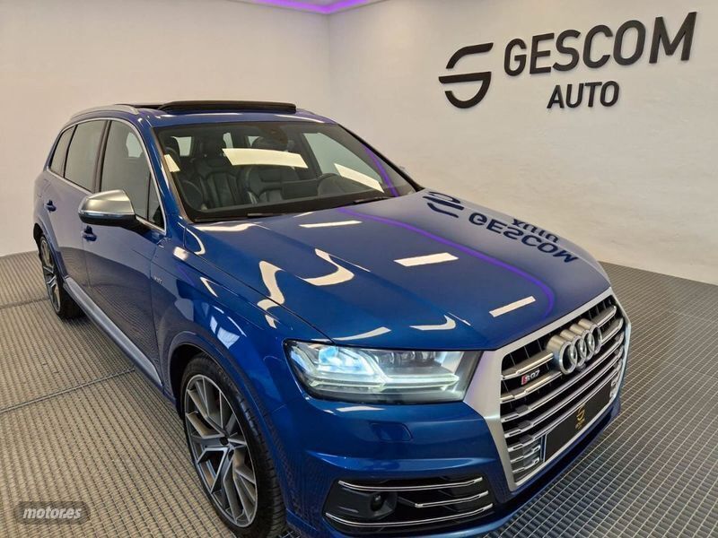 Azul Usado 2017 Audi SQ7 SUV | 45.000 € (Precio justo) - Imagen 1/4