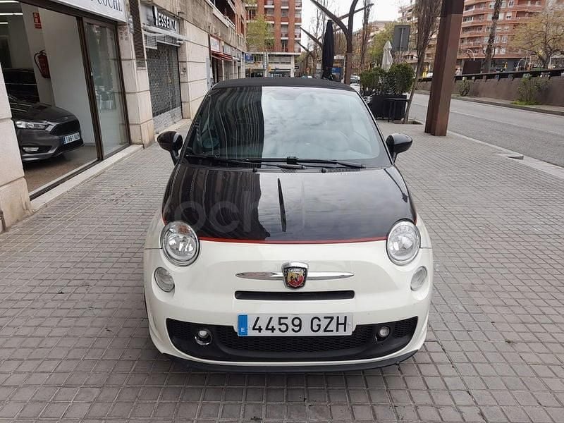 Usado Abarth 500C 140 CV (102 kW) 2010 Blanco Descapotable