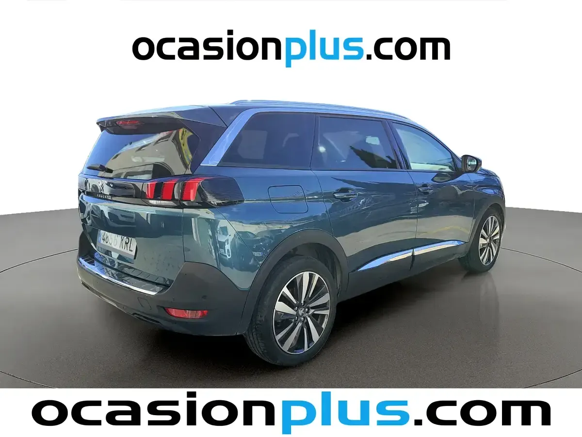 Usado Peugeot 5008 Allure 130 CV (95 kW) 2018 Azul SUV