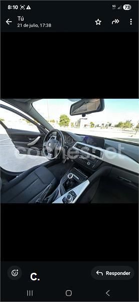 Negro Usado 2013 BMW 318 Gran Turismo Berlina | 8000 € (Super precio) - Imagen 1/4