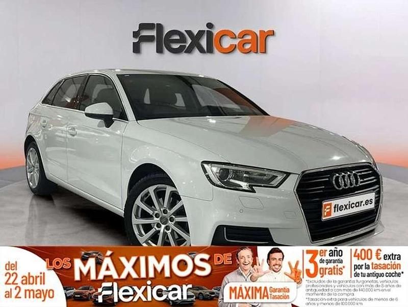 Usado Audi A3 Sportback Design 150 CV (110 kW) 2017 Blanco Utilitario