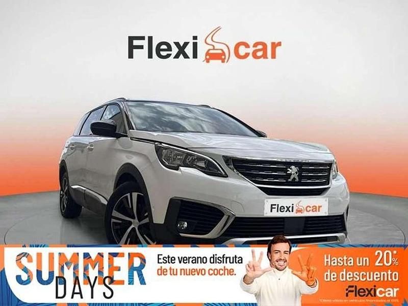 Blanco Usado 2019 Peugeot 5008 Allure Monovolumen | 17.490 € (Super precio) - Imagen 1/4