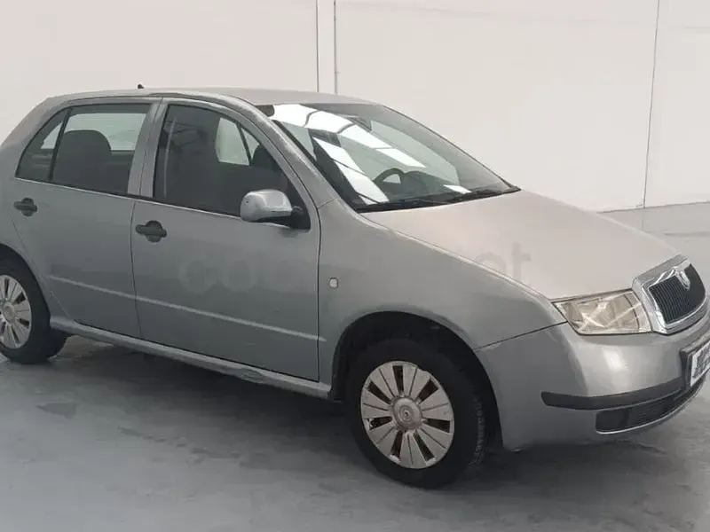 Usado Skoda Fabia Comfort 64 CV (47 kW) 2004 Gris / plata Berlina
