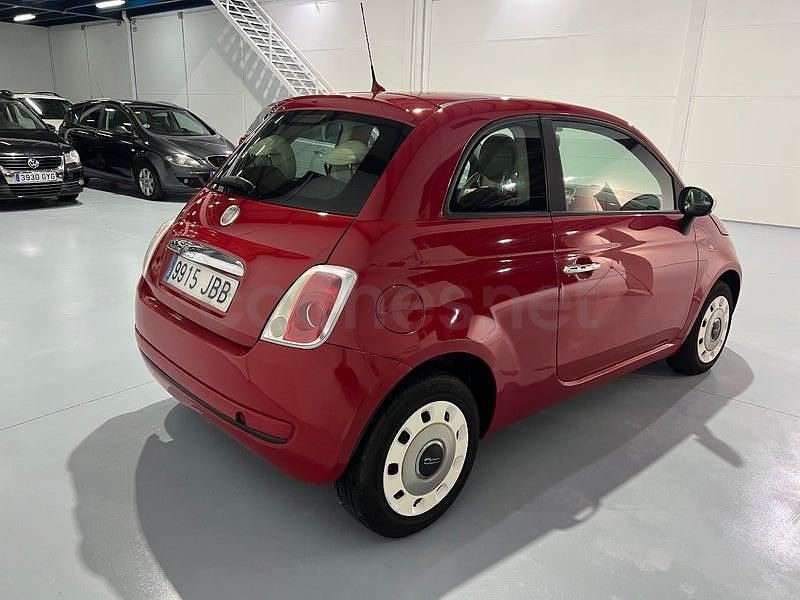 Usado Fiat 500 Lounge 69 CV (50 kW) 2014 Rojo Berlina