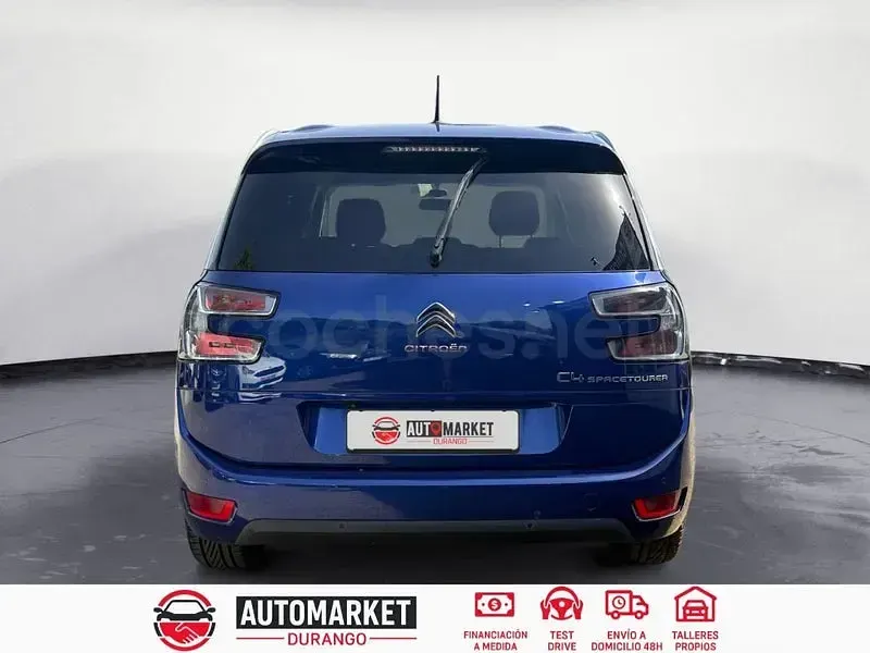Usado Citroën C4 SpaceTourer Shine 130 CV (95 kW) 2018 Azul Monovolumen