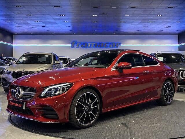 Rojo Usado 2020 Mercedes C220 Coupe | 37.990 € (Precio justo) - Imagen 1/4