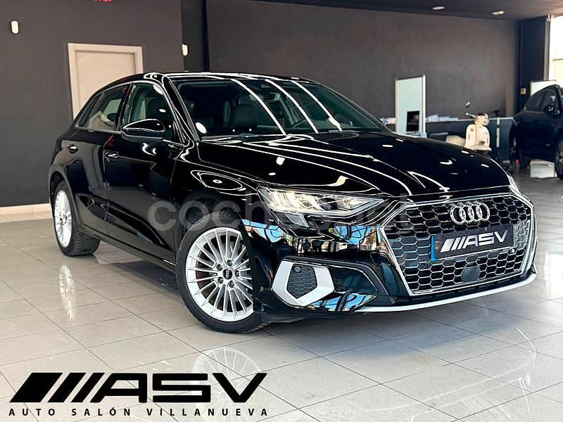 Negro Usado 2022 Audi A3 Sportback e-tron Advanced Plus Berlina | 24.900 € (Buen precio) - Imagen 1/4