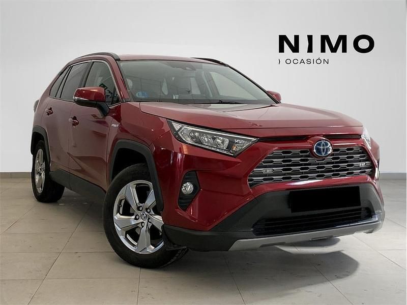 Rojo Usado 2021 Toyota RAV4 Hybrid Advance SUV | 34.400 € (Precio justo) - Imagen 1/4