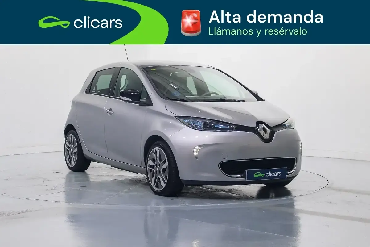 Usado Renault Zoe Zen 64 kW (88 CV) 2016 Gris Utilitario