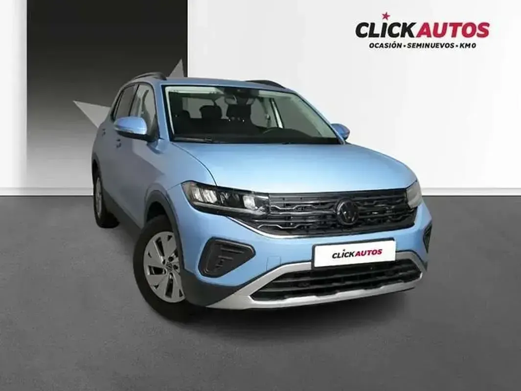 Usado VW T-Cross Life 116 CV (85 kW) 2024 Azul SUV