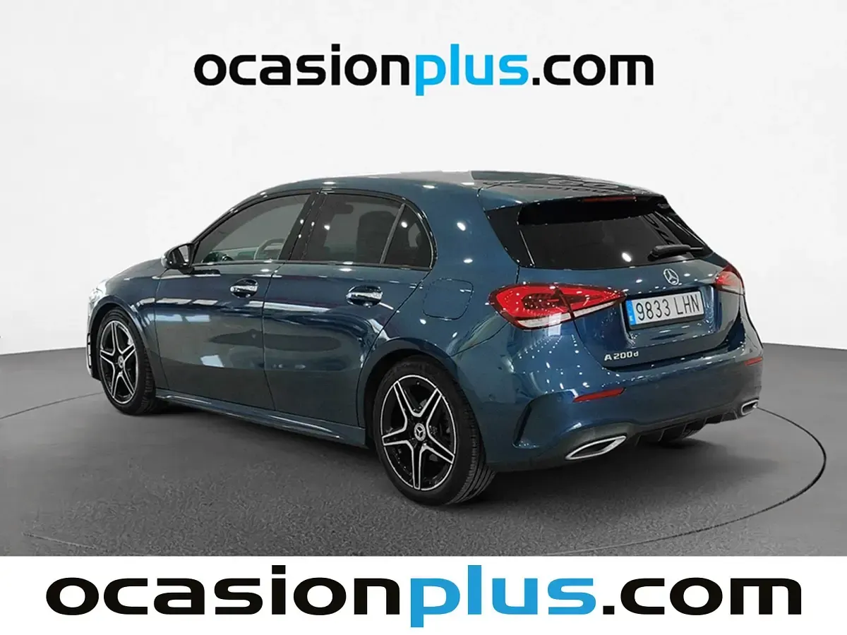 Usado Mercedes A200 AMG 150 CV (110 kW) 2020 Azul Utilitario