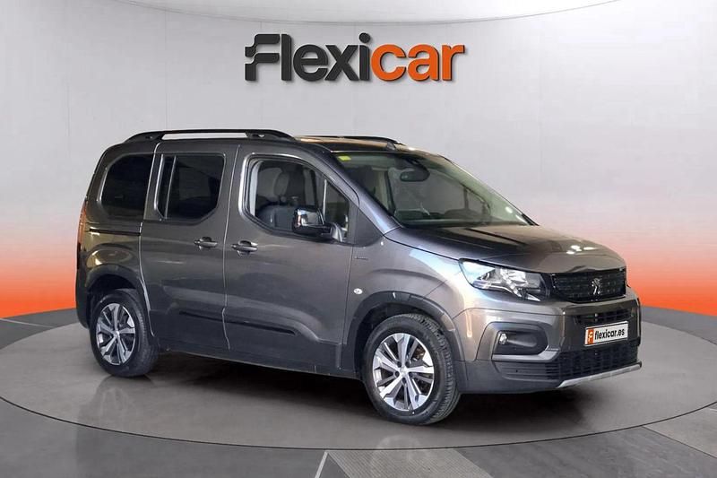 Gris Usado 2019 Peugeot Rifter GT-line Monovolumen | 15.890 € (Buen precio) - Imagen 1/4