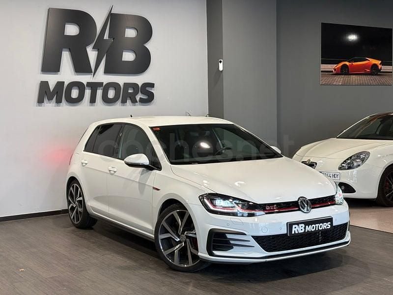 Usado VW Golf VII GTI 245 CV (180 kW) 2019 Blanco Berlina