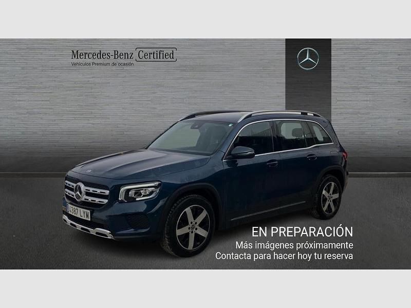 Usado Mercedes GLB220 190 CV (139 kW) 2022 Azul denim SUV