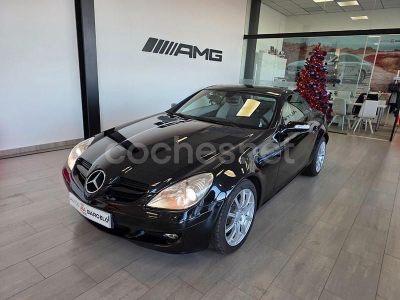 Usado Mercedes SLK350 272 CV (200 kW) 2005 Negro Descapotable