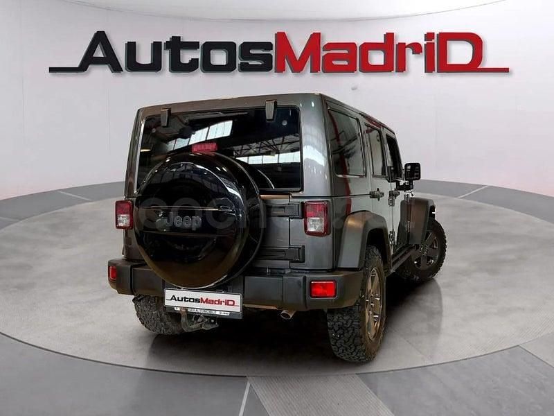 Usado Jeep Wrangler Unlimited Rubicon 200 CV (147 kW) 2018 Gris / plata SUV