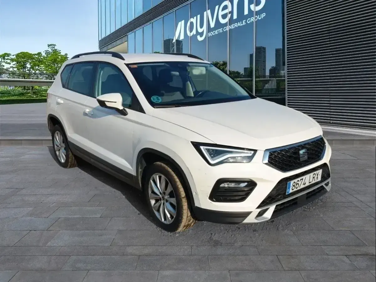 Usado Seat Ateca Style 116 CV (85 kW) 2021 Blanco SUV