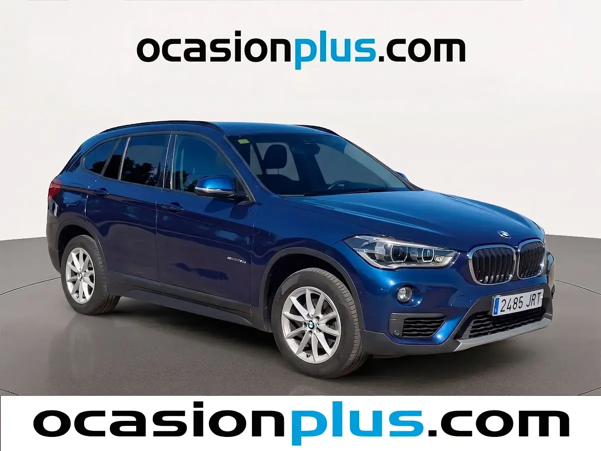 Usado BMW X1 150 CV (110 kW) 2016 Azul SUV