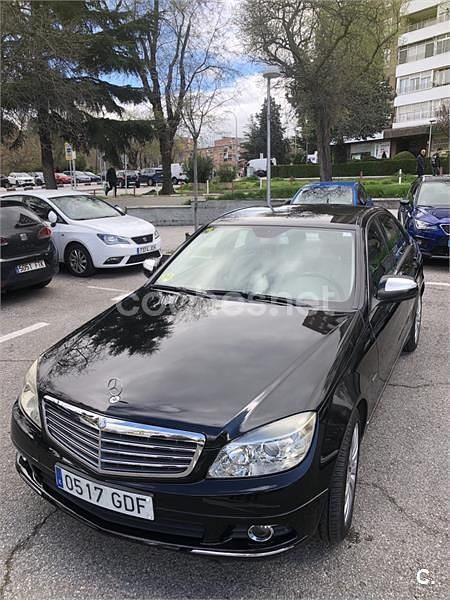 Usado Mercedes C320 Avantgarde 224 CV (164 kW) 2008 Negro Berlina
