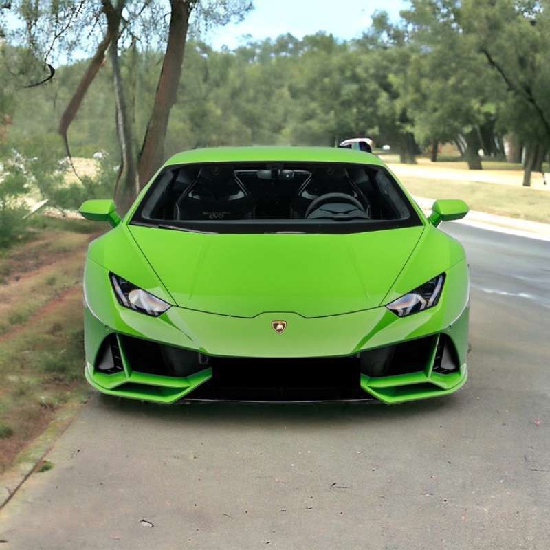 Verde Usado 2021 Lamborghini Huracán Coupe | 305.600 € (Caro) - Imagen 1/4