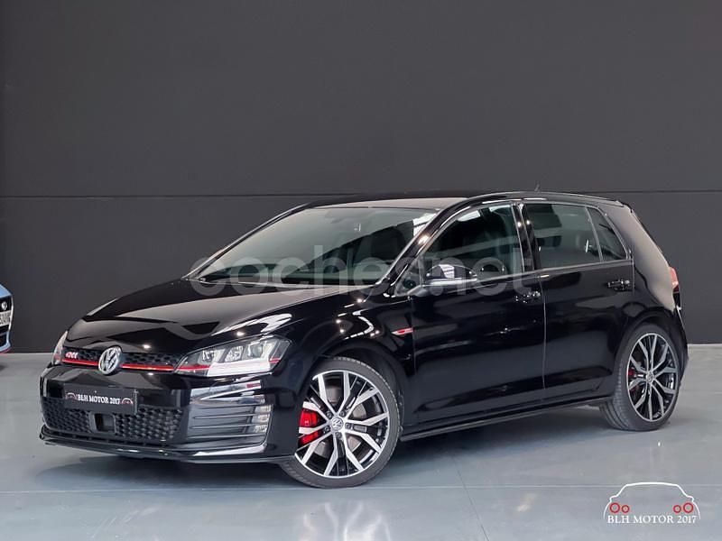 Negro Usado 2014 VW Golf VII GTI Berlina | 19.990 € (Un poco caro) - Imagen 1/4