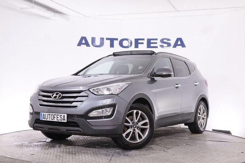 Gris Usado 2014 Hyundai Santa Fe SUV | 12.850 € (Precio justo) - Imagen 1/4