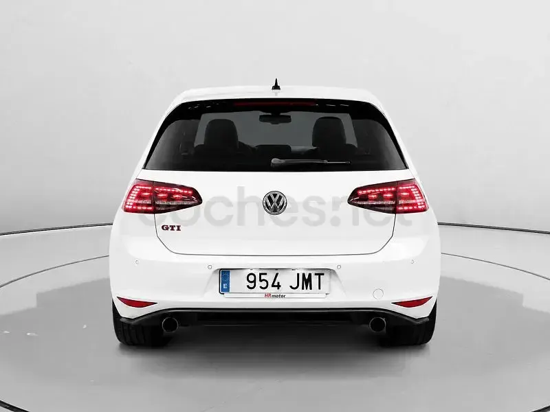 Usado VW Golf VII GTI 220 CV (161 kW) 2016 Blanco Berlina