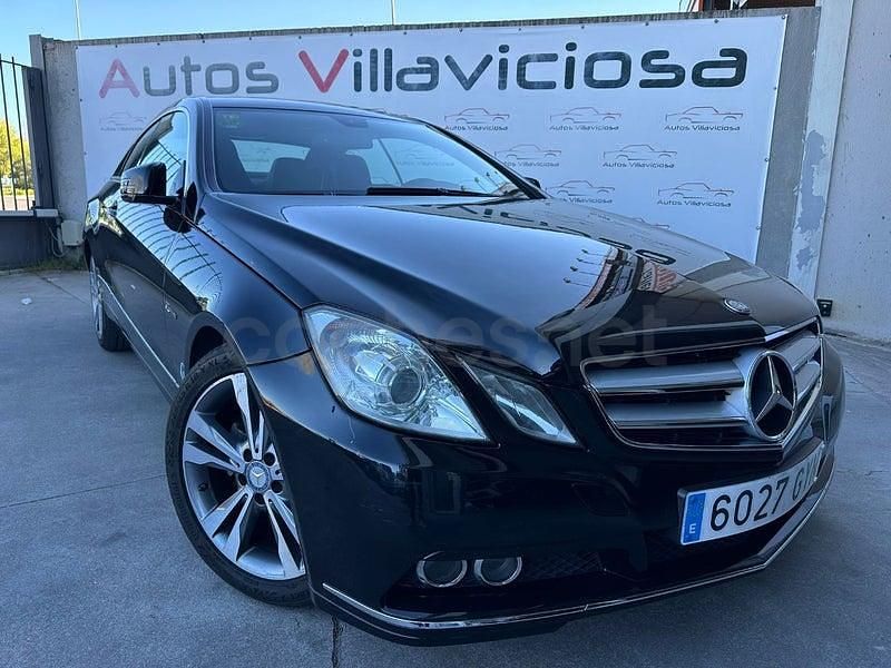 Usado Mercedes E200 184 CV (135 kW) 2010 Negro Coupe