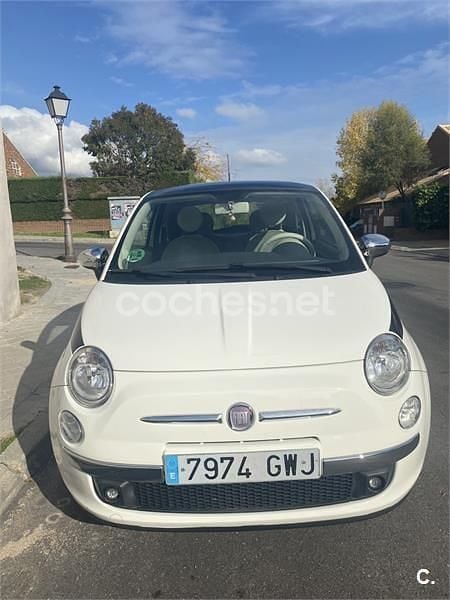 Usado Fiat 500 Lounge 69 HP (50 kW) 2010 Branco Sedan