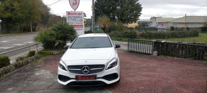 Usado Mercedes A200 AMG line 136 CV (100 kW) 2016 Blanco Utilitario