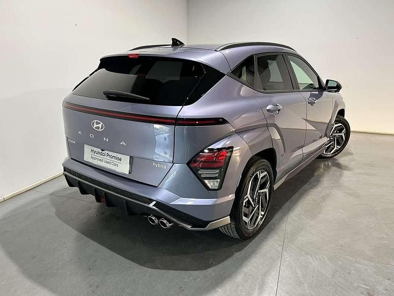 Usado Hyundai Kona N Line 129 CV (94 kW) 2025 Azul SUV