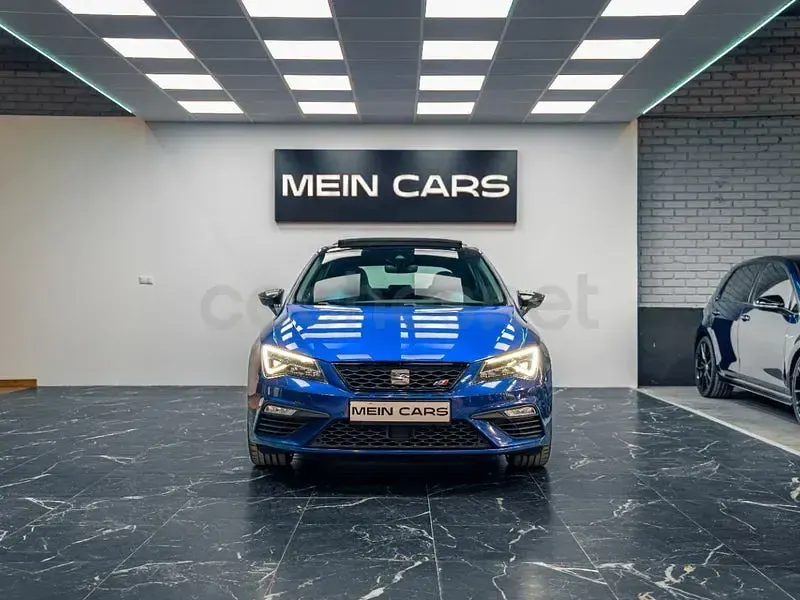 Usado Seat Leon CUPRA 290 CV (213 kW) 2019 Azul Berlina