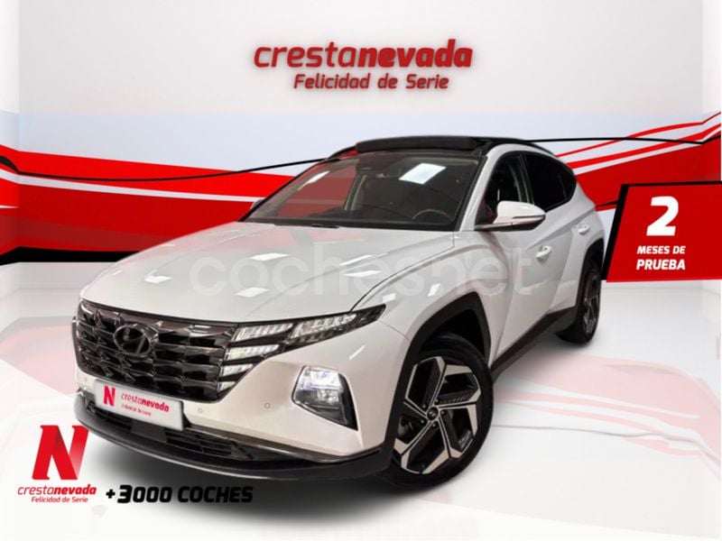Blanco Usado 2021 Hyundai Tucson SUV | 29.990 € (Un poco caro) - Imagen 1/4