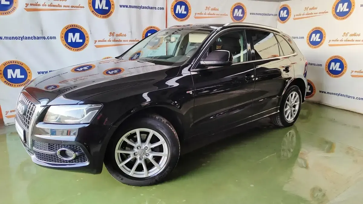 Usado Audi Q5 Ambition 177 CV (130 kW) 2012 Negro SUV