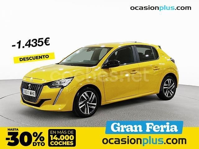 Amarillo Usado 2023 Peugeot 208 Active Utilitario | 13.590 € (Precio justo) - Imagen 1/4
