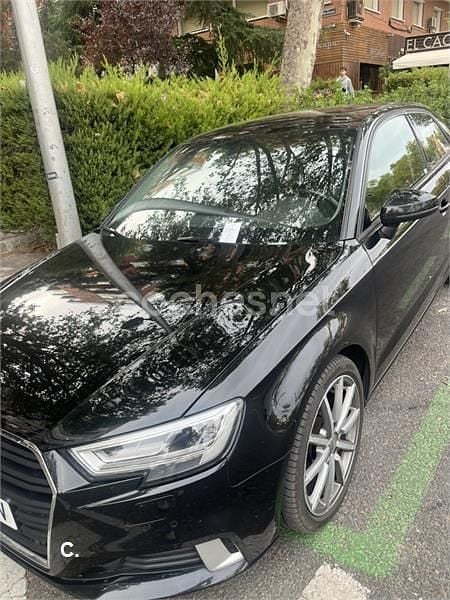 Usado Audi A3 Sport 150 CV (110 kW) 2017 Negro Berlina