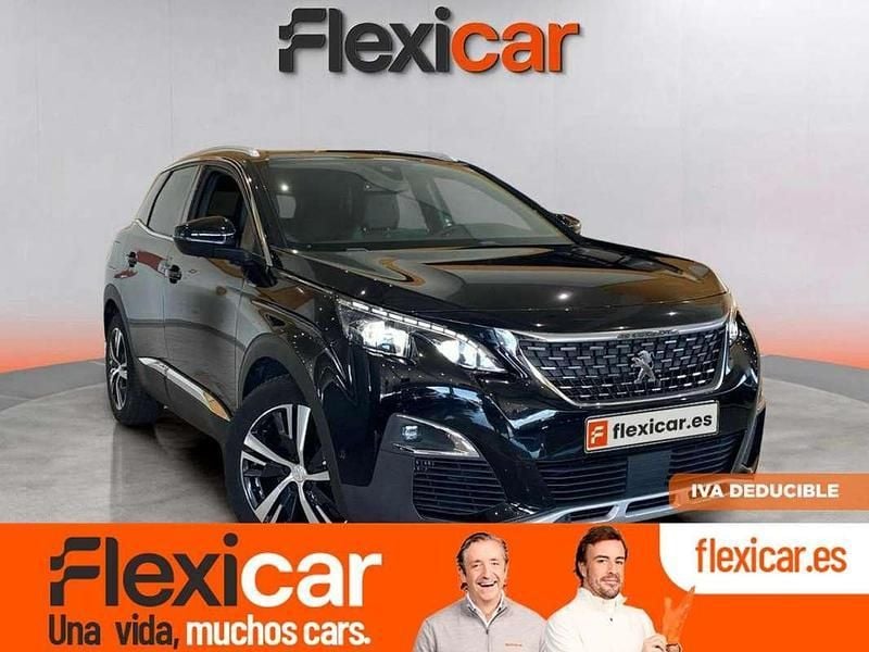Negro Usado 2019 Peugeot 3008 GT-line SUV | 14.390 € (Precio justo) - Imagen 1/4